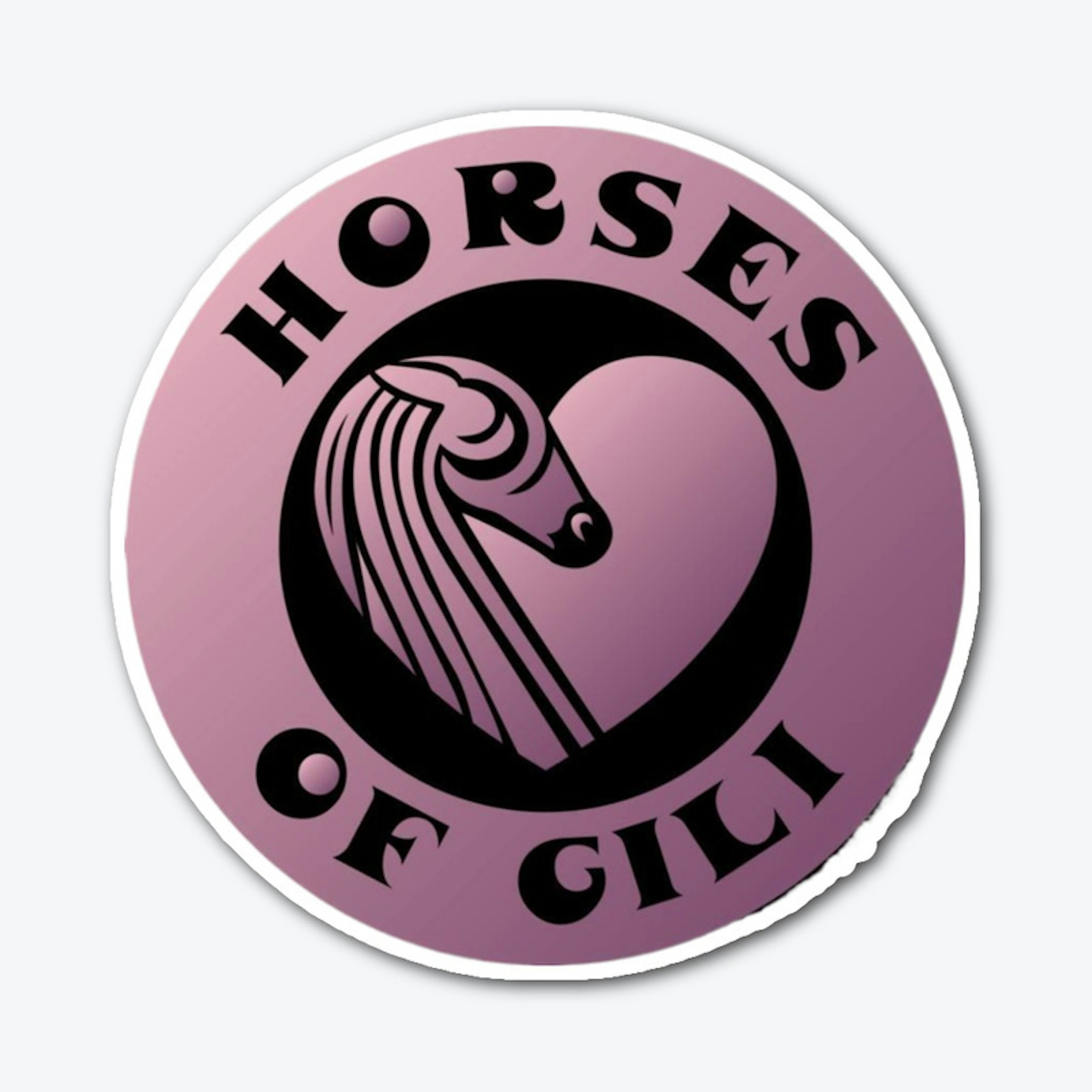 Horses of Gili Logo Merch