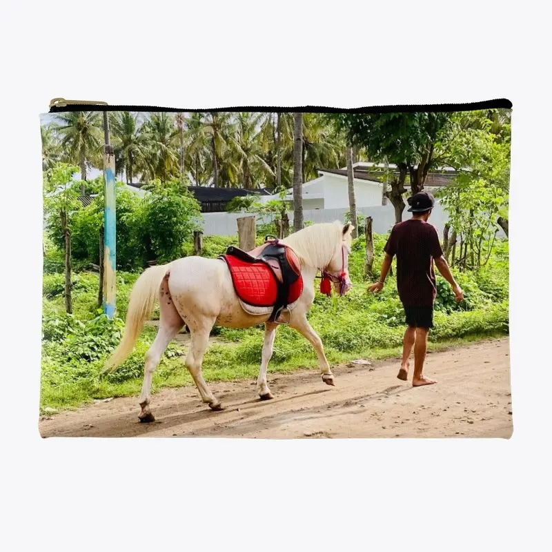 Man and his pony